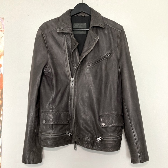 All Saints Other - All Saints Misaki leather biker jacket